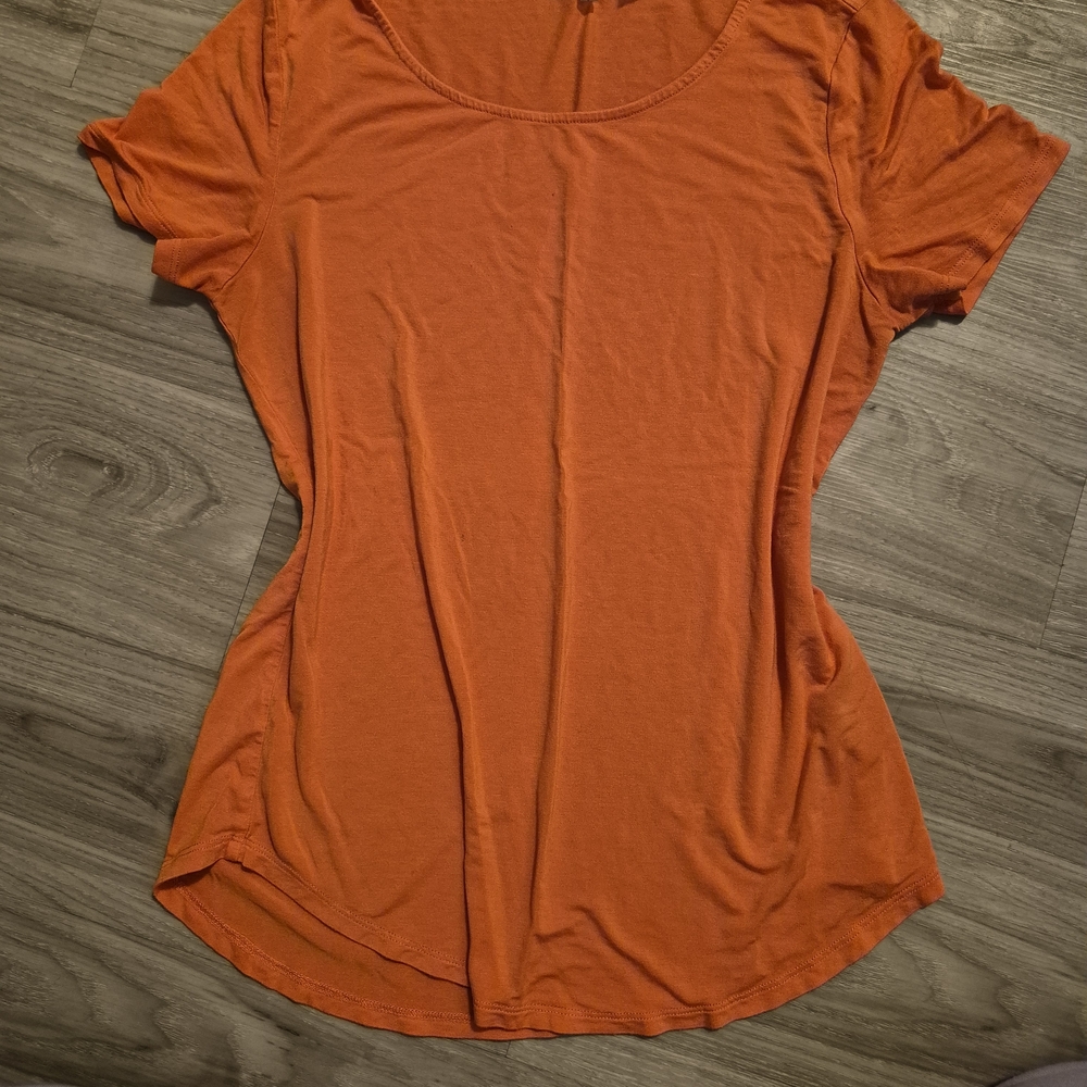 Calvin Klein Vibrant Orange Short Sleeve Tee
